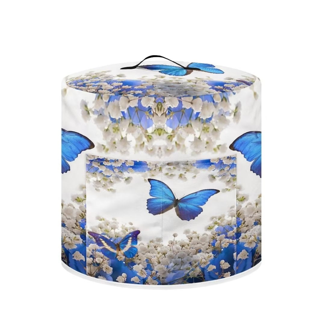 NETILEGEN Cherry Blossom Butterfly Design Cooker Cover Rice Cooker