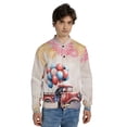 thumbnail image 4 of Vintage Patriotic Newfoundland 4th of July Independence Memorial Day All Over Print 3D Baseball Jacket Newfie Dog Lover Gifts Bomber Jacket Softball - 01006, 4 of 6
