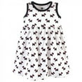 thumbnail image 3 of Hudson Baby Infant Girl Cotton Dress, Cardigan and Shoe 3pc Set, Scottie Dog, 0-3 Months, 3 of 5