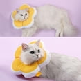 thumbnail image 4 of Cat Recovery Collar, Soft Elizabeth Pet Cone Adjustable Protective Wound Healing Cone After Surgery, Cute Flower Neck Pillow Prevent from Licking, Biting, Scratching Headgear for Dogs, 4 of 14