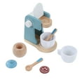 thumbnail image 2 of Cafetera de juguete de Madera Bling Bling juguetes para niños accesorios de cocina diseño elevado, 2 of 12