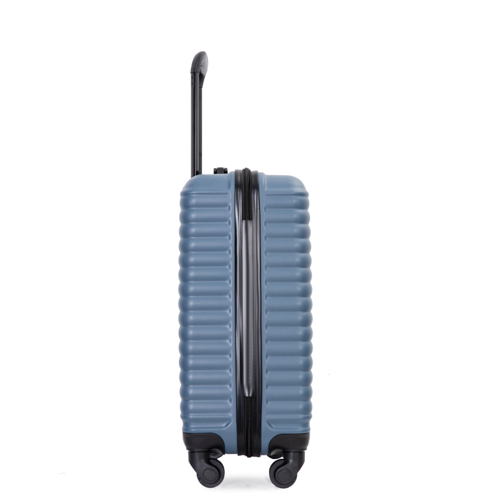 20-Inch ABS Hardside Carry On Luggage with Spinner Wheels, Lightweight Hard Shell Suitcase