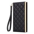 thumbnail image 2 of Desugned For Samsung Galaxy S20+ Wallet Phone Case,With Suction Cup Fastener,Flip Folding Kickstand,With Card Slots,Wrist Strap&Shoulder Strap,Shockproof PU Leather Phone Case,Black, 2 of 9