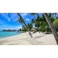 thumbnail image 2 of Leske, Mike 18x12 White Modern Wood Framed Museum Art Print Titled - Paradise Hammock, 2 of 4