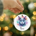 thumbnail image 4 of Cat Lover Gift, Russian Blue Christmas 2025 Ornament for Animal Lover Cat Lover Name Russian Blue Lover Ornament, Custom Russian Blue Watercolor Ornament, Personalized Pet Xmas Ornaments BKwBF9, 4 of 6