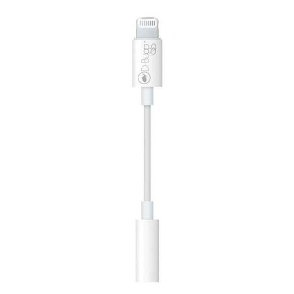 Adaptador D-Bugg 3.5mm a Lightning Blanco