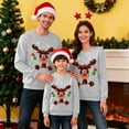 thumbnail image 2 of GJSYRH Matching Christmas Sweatshirts for Family Holiday Xmas Pullover Tops Couples Womens Mens Kids Boys Girls Shirts, 2 of 7