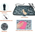 thumbnail image 3 of Pet Heating pad 34"x21" Large Dog cat Heating pad Heated ped beds Dogs House Heater Electric Warming pad for Puppies with Timer,Chew Resistant Cord,Easy Clean,Waterproof, 3 of 6