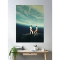 thumbnail image 2 of The Earth Was Crying And We Were There Poster Wall Art, Modern Wall Decor, 8x12 UNFRAMED, 2 of 3