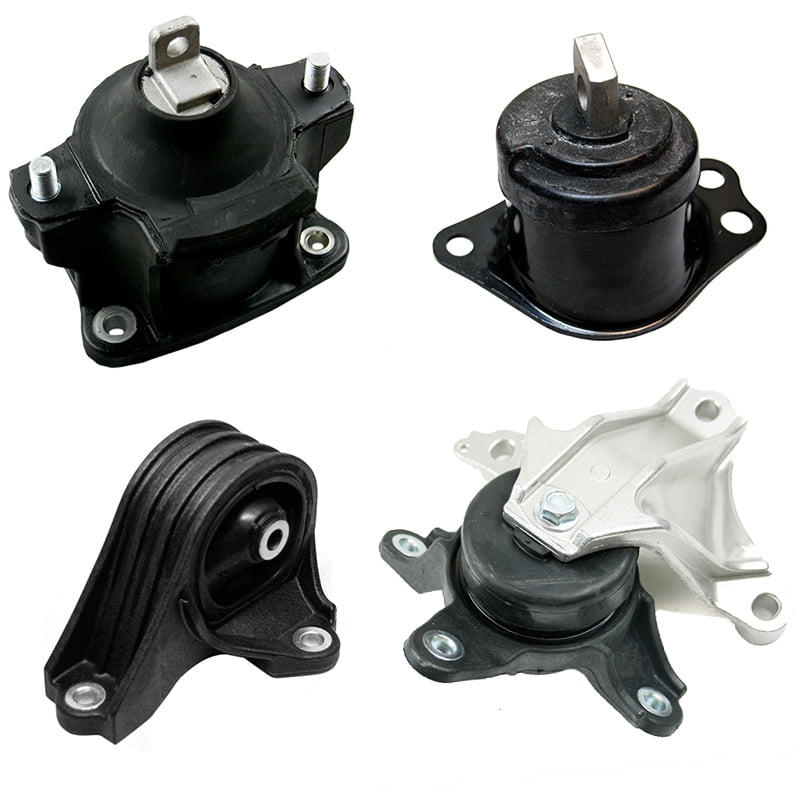 . FRONT /& REAR LOWER SIDES ENGINE MOUNTS FOR: ACURA TLX 2015-2019 2.4L, A//T