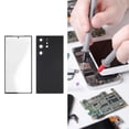 thumbnail image 1 of Phone Back Glass Cover Front Glass Outer Screen Replacement Kit for Galaxy S23 Ultra, Screen Digitizer for Repair, Includes Camera Lens, Adhesive, Pry Tool, Stand, Plate, Tools, 1 of 7