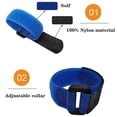 thumbnail image 2 of (2 Pcs Bleu) Collier de Poulet Texture Douce Anti-Coq Réglable Anti-Accroc Collier de Coq Fournitures pour Volaille Haute Qualité, 2 of 5