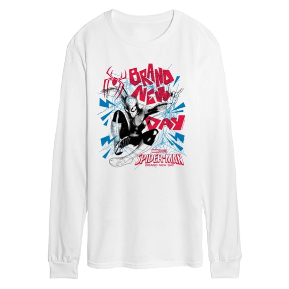 Spider-Man: Brand New Day - Logo & Webs - Men's Long Sleeve Graphic T-Shirt