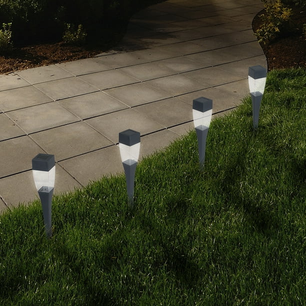 flat pathway solar lights
