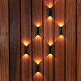 thumbnail image 1 of Luz solar LED para exteriores Luz de panel de pared ajustable a prueba de agua (luz cálida), 1 of 9