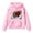Pink, variant on lnmuld Pullover Hoodies Girls Football Rugby Sports Hoodie Toddler Kids Teen Player Retro Pullover Sweatshirt for Fans and AthletesCute Hoodies for Teen Girls Size:3-4 Years