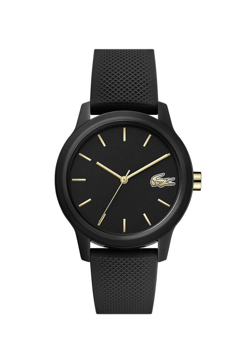 S*a様 LACOSTE デジタルアナログコンビネーション ブラックウォッチ Lacoste Men's 2010763 Green Silicone Japanese Quartz Fashion Watch