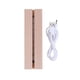 thumbnail image 1 of Rectángulo de madera LED Base Touch 400mAh Base de luz LED recargable USB (A), 1 of 8