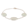 thumbnail image 2 of NOVICA Chalcedony station bracelet, 'Glistening Eggs', 2 of 6