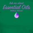 thumbnail image 3 of CafePress - Ask Me About Essential Oils T Shirt - Women's Traditional Fit Dark T-Shirt, 3 of 4