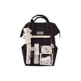 thumbnail image 1 of Bolsa Moda Mujer Mochila Casual Cremallera Estilo pijo Mochila escolar con Badge Bear Ndcxsfigh  Para Estrenar, 1 of 9