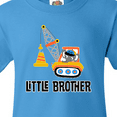 thumbnail image 4 of Inktastic Little Brother Construction Truck Boys Youth T-Shirt, 4 of 5