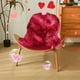 thumbnail image 5 of Alfombra lavable antideslizante con forma de corazón para mesita de noche, 40 x 20 cm, para dormitorio, decoración del hogar, suave, regalo de San Valentín, lavable, para mesita de noche,, 5 of 9