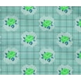 thumbnail image 4 of oneOone Coton Flex Tissu Checkfeuilles & Rose Imprimé Floral BTY 40 Pouces de Large, 4 of 4