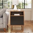 thumbnail image 3 of Novogratz Magnolia End Table, Walnut/Black, 3 of 9