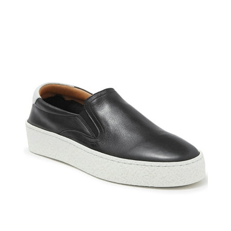 

Pajar Canada Mens Rowan Sauvage Leather Sneakers 9M Black EU 42 - NIB $140