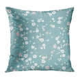 thumbnail image 1 of BOSDECO Blue Spring Forget Me Not Flowers Pattern Floral Green Vintage Tiny Simple Blossom Modern Pillow Case Pillow Cover 20x20 inch, 1 of 1