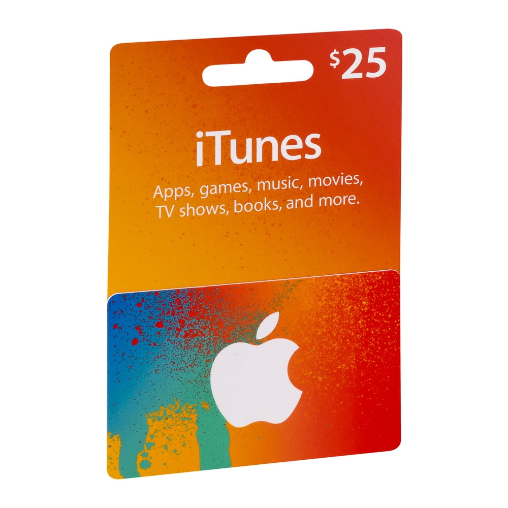 $25 iTunes Gift Card