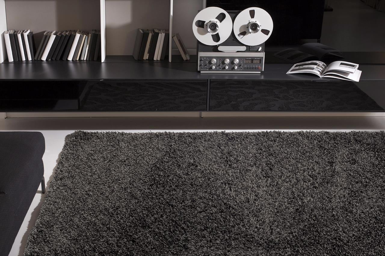 087 Manhattan Plain Shag Gray D.Gray 5 x 7 Area Rug Carpet Large New Images 087 Manhattan Plain Shag Gray D.Gray 5 x 7 Area Rug Carpet Large New