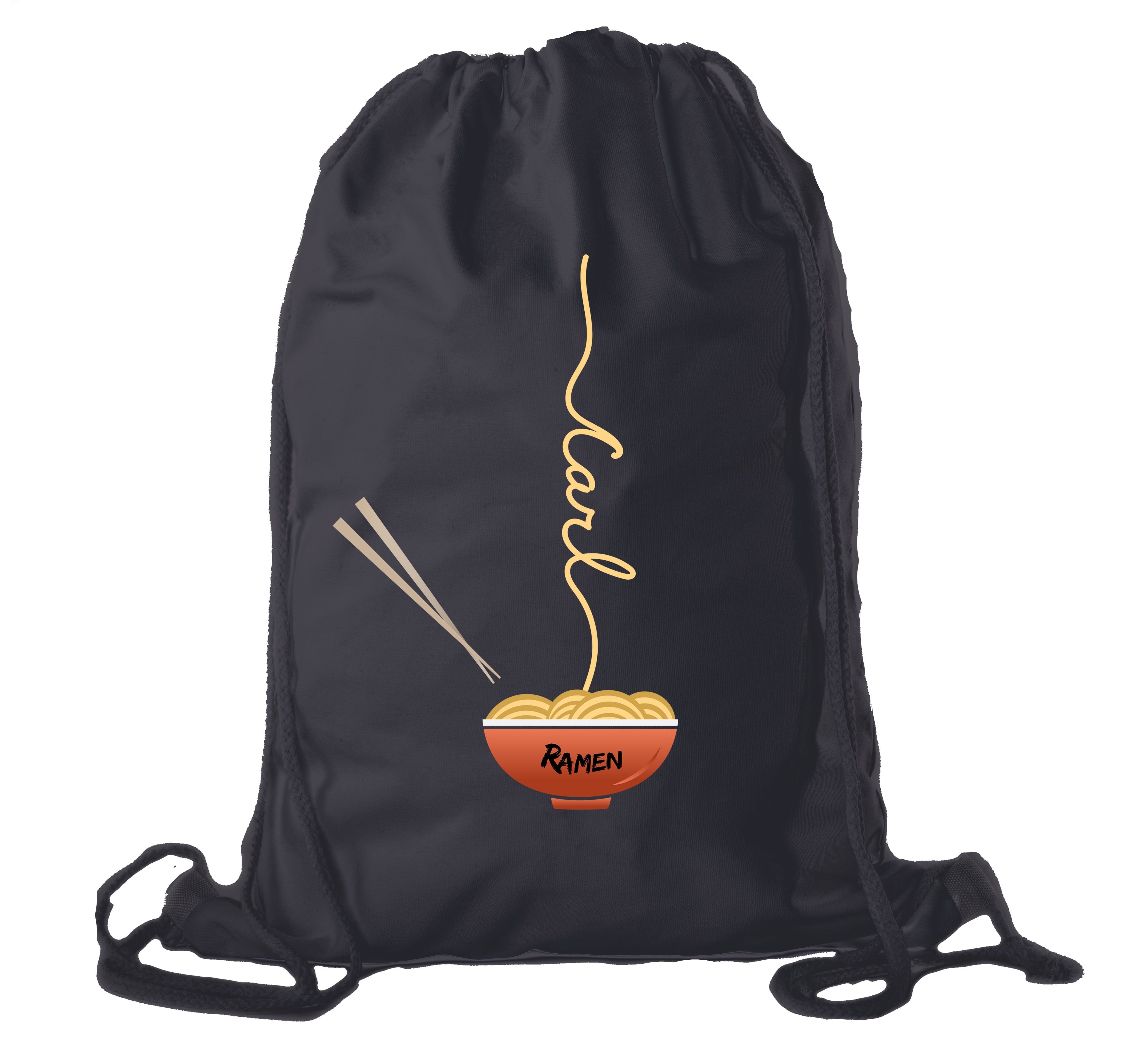 canvas cinch backpack