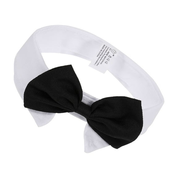 NICEXMAS Cat Bowtie Collar Durable Clip on Tie Collar for Pets