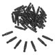 thumbnail image 1 of ADDHAT 50Ud Accesorios Negros Para Bordes De Resistentes Ideales Para Reparación De Sombrillas Exteriores, 1 of 8