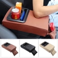 thumbnail image 3 of Cojín del apoyabrazos del coche Irfora Cojín del reposabrazos del coche Soporte de codo aumentado Espuma de memoria Consola central Almohada del reposabrazos con bolsillo de almacenamiento para portav Irfora Cojín del apoyabrazos del coche, 3 of 7