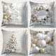 thumbnail image 2 of Funda de almohada con decoración navideña, funda de almohada con forma de bola de árbol de Navidad de invierno, funda de cojín para sofá, decoración del hogar, regalo de Año Nuevo, 2 of 5