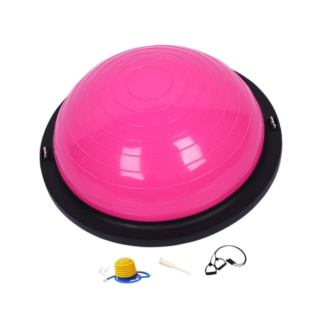 guohui Balance Ball, Hemisphere, Coordination Support Pad, for Motor Skill Development, Pink