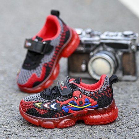 

Children‘s Spring and Autumn sneaker Girls‘ Korean Style Casual Boys Shoes Primary School Students‘ Running Shoes Breathable Knitted Mesh Shoes