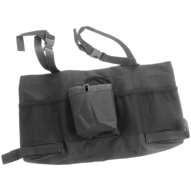 MasteelfCA Portable Walker Bag Convenient Rollator Pouch Hanging Rollator Container