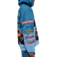 thumbnail image 6 of Monster Jam Little Boys' Sublimated Fleece Hooded Sweatshirt Icy Slate Blue, 6 of 8