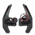 thumbnail image 3 of Steering Wheel Paddle Shifter Extension, LED Paddle Shifter Extension Long Service Life White Backlight  For Car Black, 3 of 8