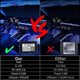 thumbnail image 3 of 18 In 1 22 In 1 Streamer Symphony Car Ambient Lighting Interior 213 64 Color Rgb Led Light Rainbow Dashboard Acrylic Strip Kit, 3 of 5