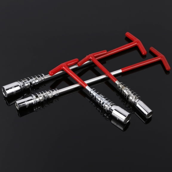 Joernso 14/16/21mm T-shape Handle Car Auto Spark Plug Socket Wrench Installer Hand Tool