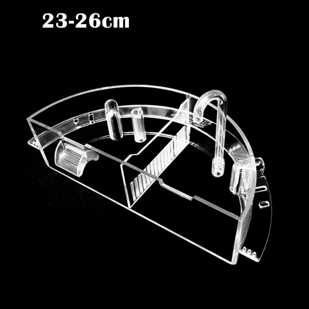 Alextreme 3in1 External Fish Tank Filter Box Special Design for Round