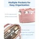 thumbnail image 4 of Bolso BAGSMART Lightweight Puffy para mujer, 20 L, rosa oscuro, 4 of 7