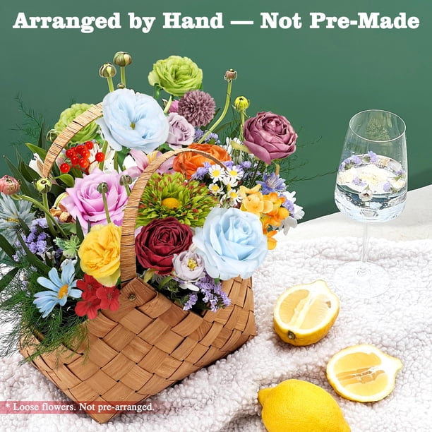 YZXZM Artificial Flowers Combo Box, 38PCS Fake Fl - Walmart.ca