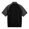 thumbnail image 5 of Gaukiv Tees for Men Raglan Short Sleeve Golf Wear Breathable Lightweight Training Shirts Basic Tops Black L, 5 of 5