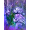 thumbnail image 1 of Fleurs d'Iris Lumineuses 5 - Peinture Diamant DIY, 1 of 6
